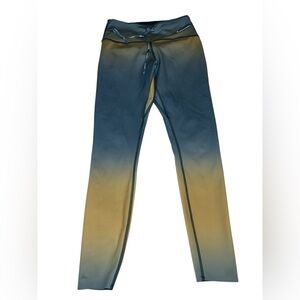 Nike Epic lux tight reversible leggins ombre - Blue and Yellow